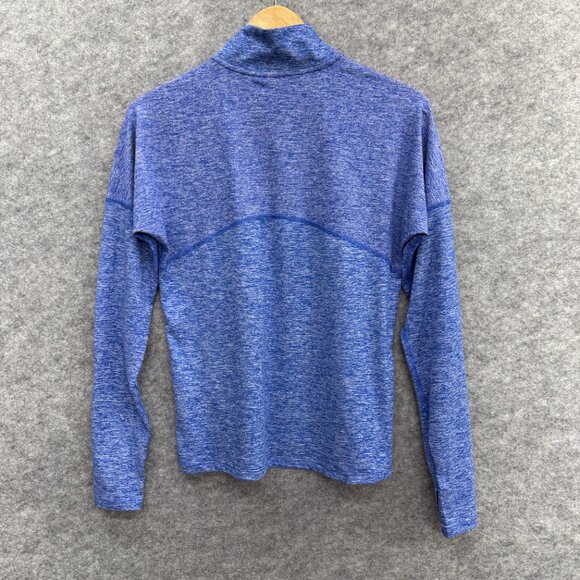 Nike Running Dri-Fit Women's Top Activewear Workout, 1/4 Zip, Blue, Size S - Picture 3 of 12